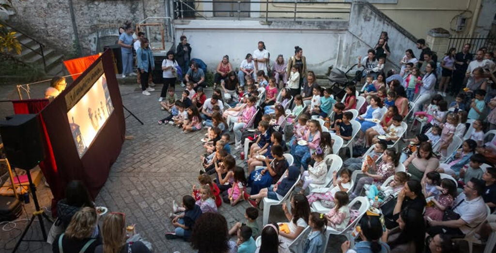 Ο Καραγκιόζης μας στην Καπναποθήκη Π